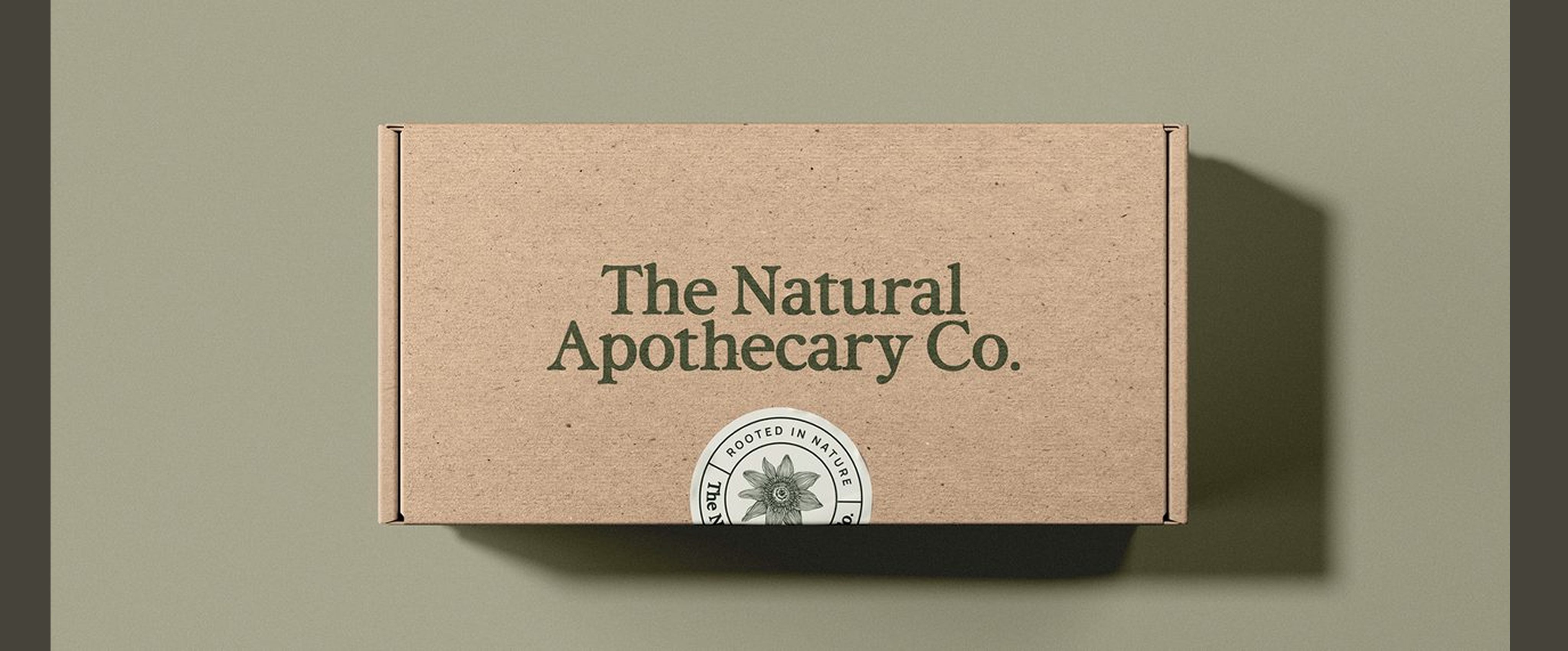 The Natural Apothecary Shipping Box